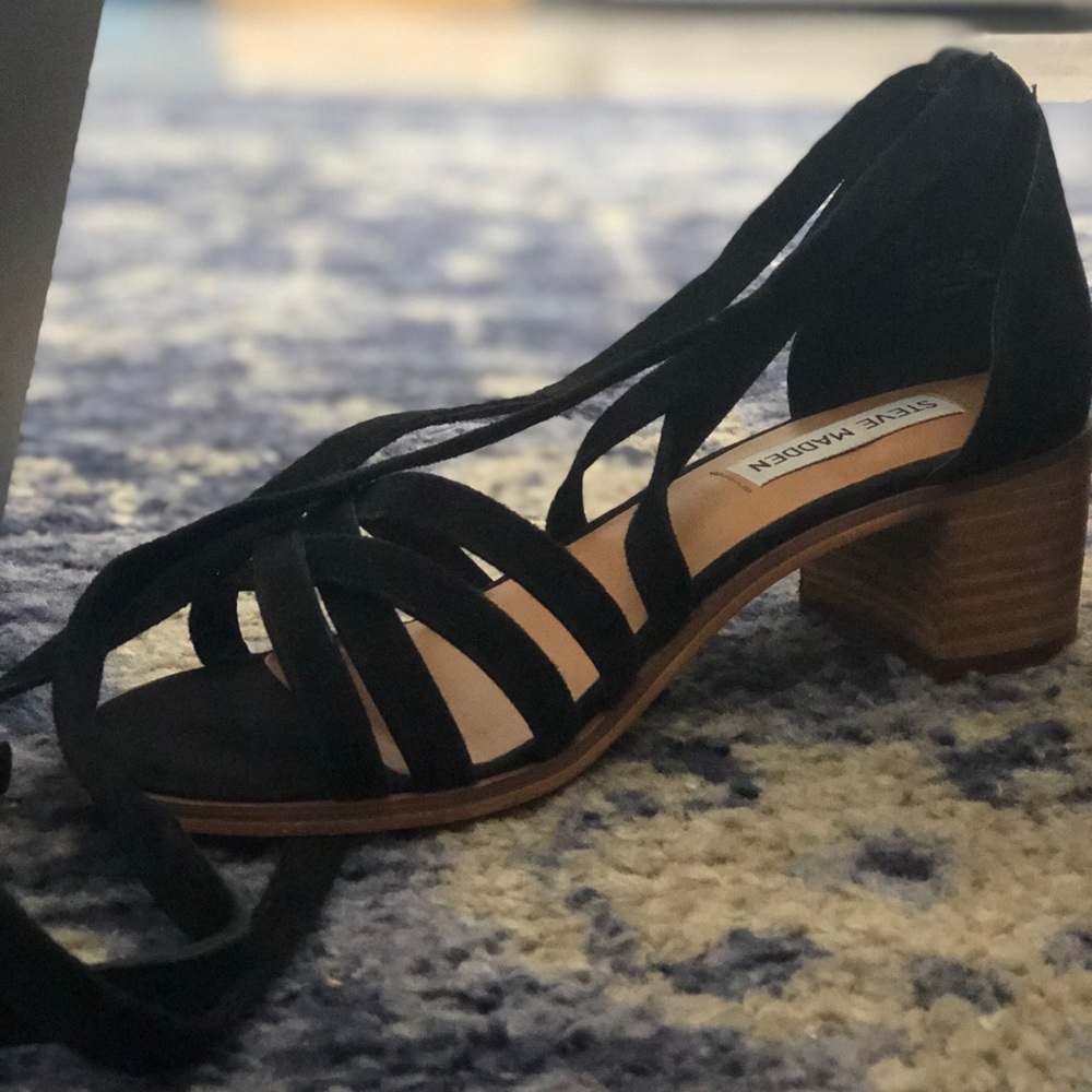 Steve Madden wrap sandals